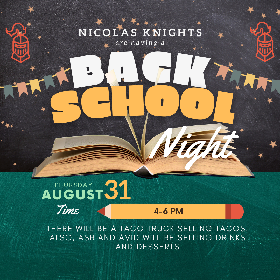 Back to School Night